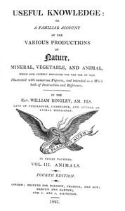 Cover of Useful Knowledge: Volume 3. Anim...